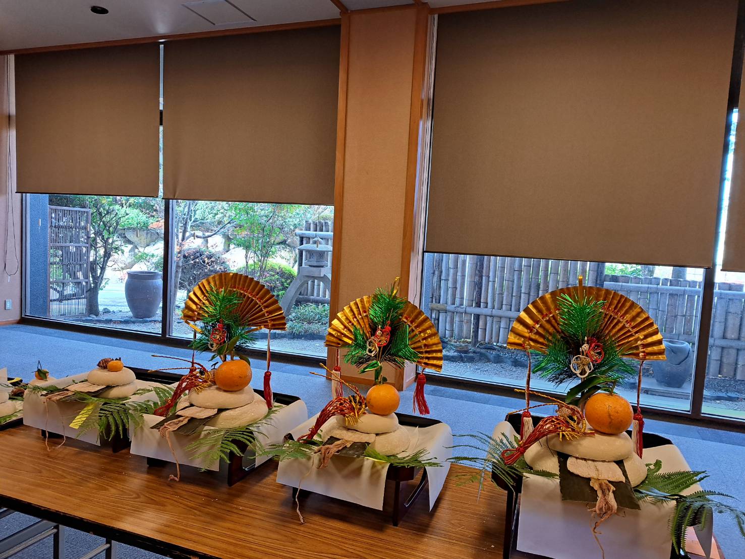 餅飾り完成です