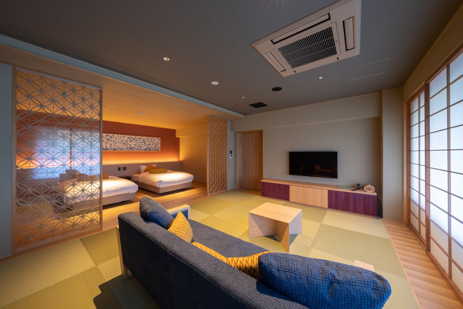 新客室紹介【モダン・スイート三日月】