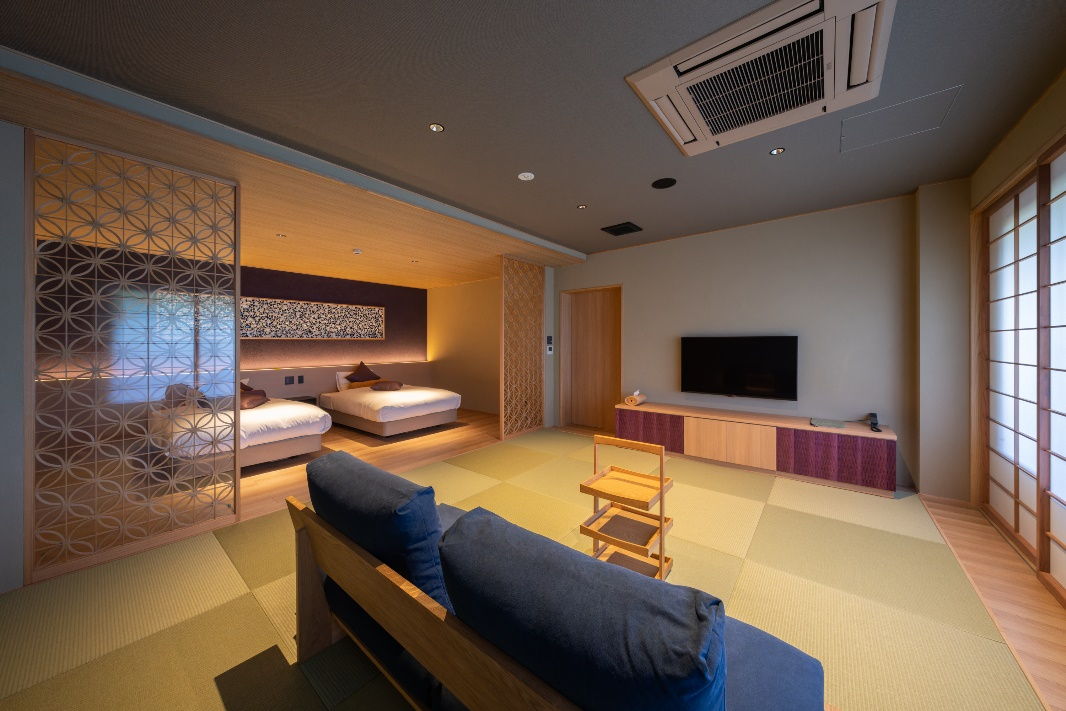 新客室紹介【モダン・スイート新月】